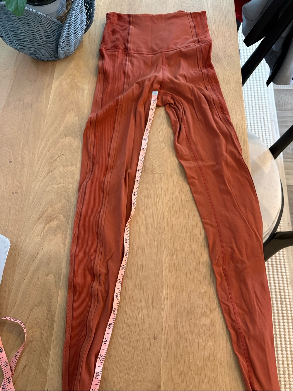 Nike Yoga Rust High-Waist Leggings